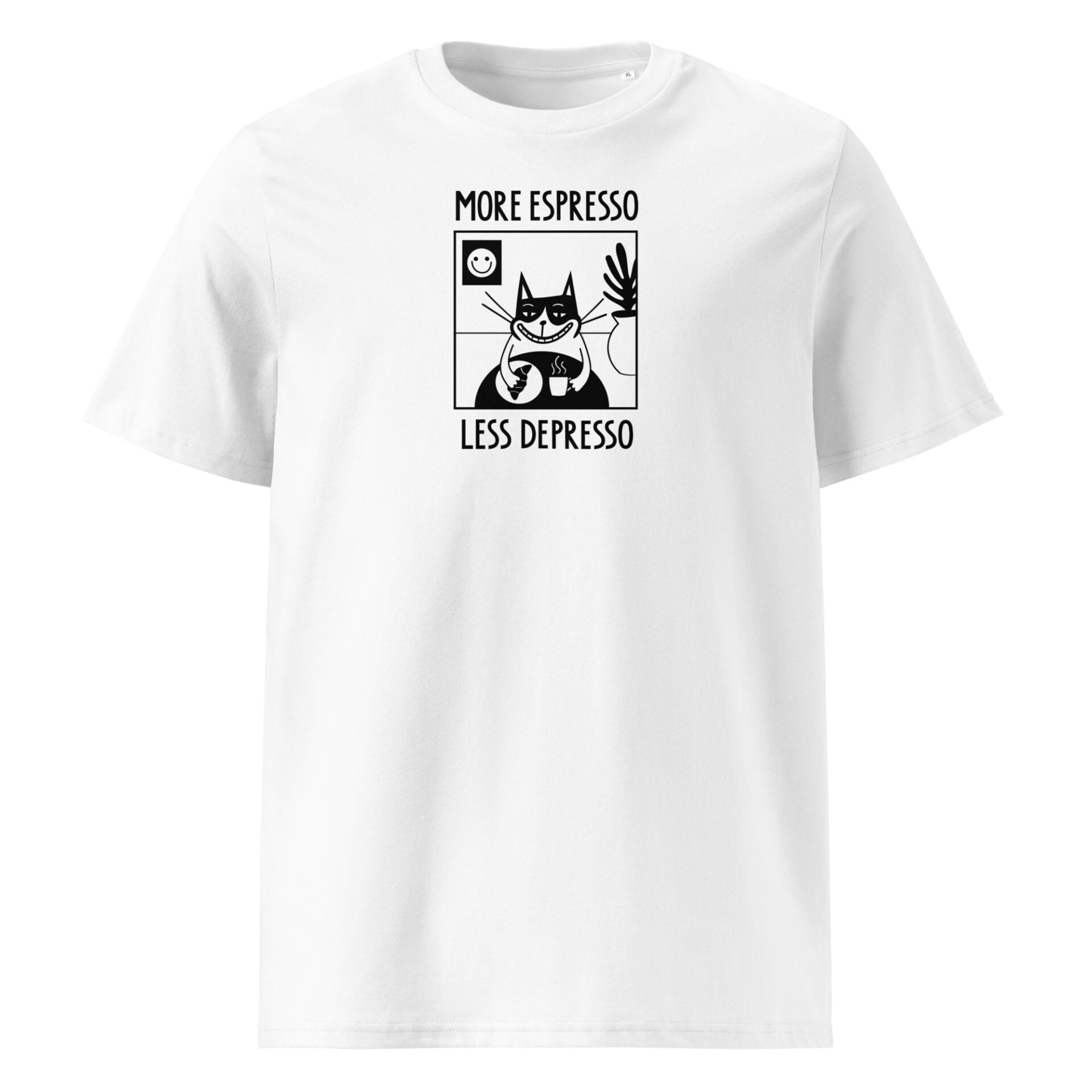 Unisex T-shirt - More Espresso Less Depresso
